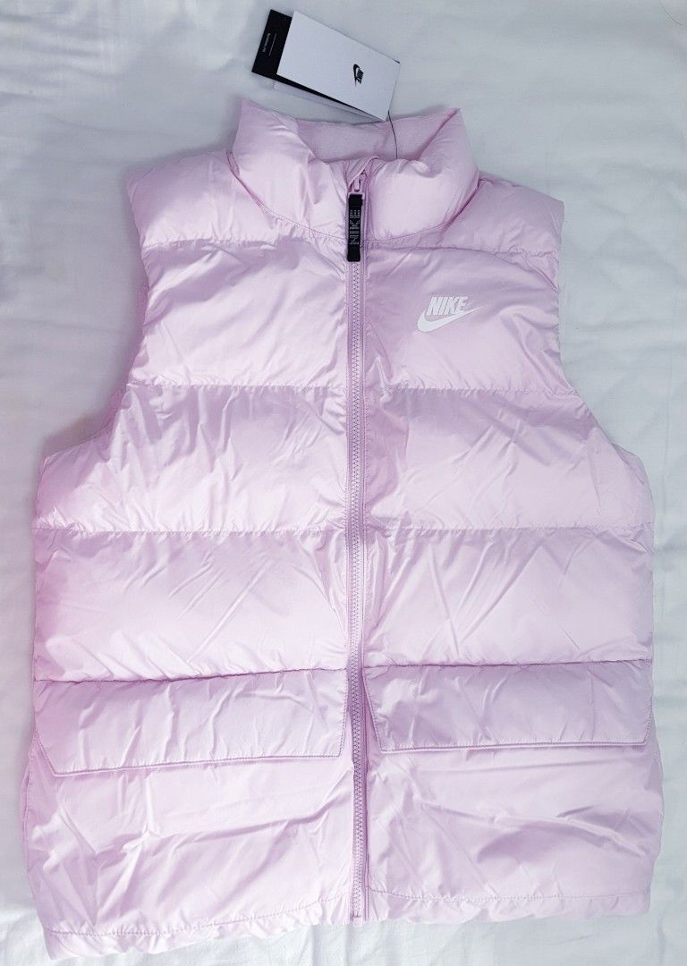 nike sleeveless jacket women's