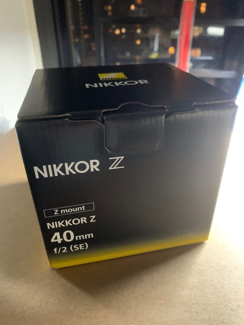 全新未使用品Nikon Nikkor Z 40mm f2 SE 特別版ZF zfc, 攝影器材, 鏡頭