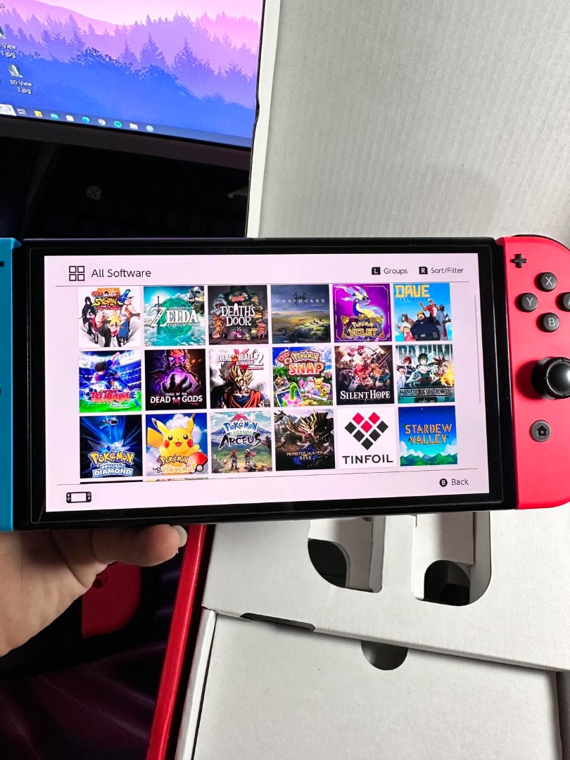 Nintendo SWITCH OLED Jailbreak, Video Gaming, Video Game Consoles, Nintendo on Carousell