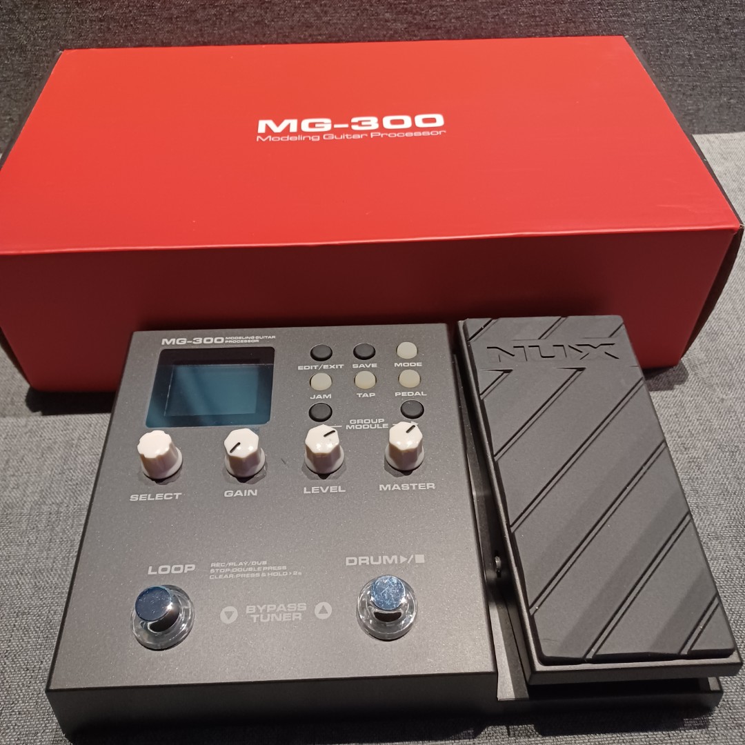 NUX MG-300 Multi Effects Pedal TSAC-HD Pre-Effects,Amp Modeling