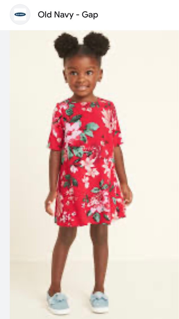 Old navy red dress for kids, Babies & Kids, Babies & Kids Fashion on ...