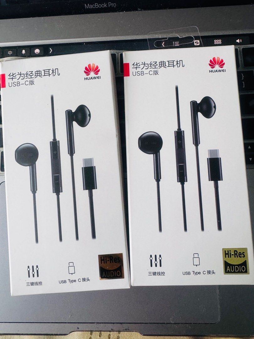 Original Huawei type c earpiece , for android and apple device