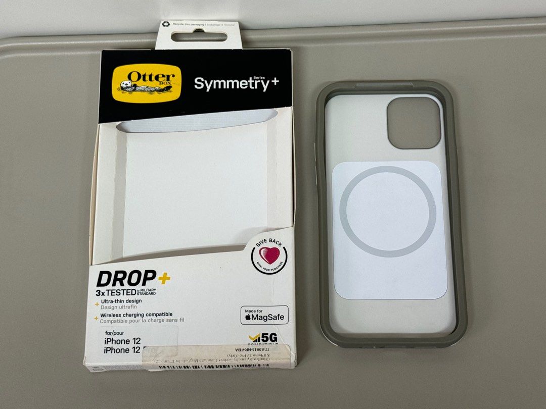 Otterbox Symmetry Magsafe for iPhone 12/12pro (Category: Cases & Sleeves) located in Quezon City. Submitted by kryss_ (Listing ID 1265803849, Image 2). Description: Otterbox Symmetry for iPhone 12/12pro Original Price: Php 3,500 Selling Price: Php 2,200 .