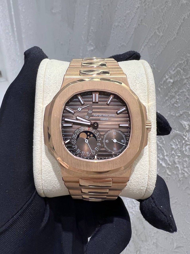 Patek philippe best sale 5712 rose gold