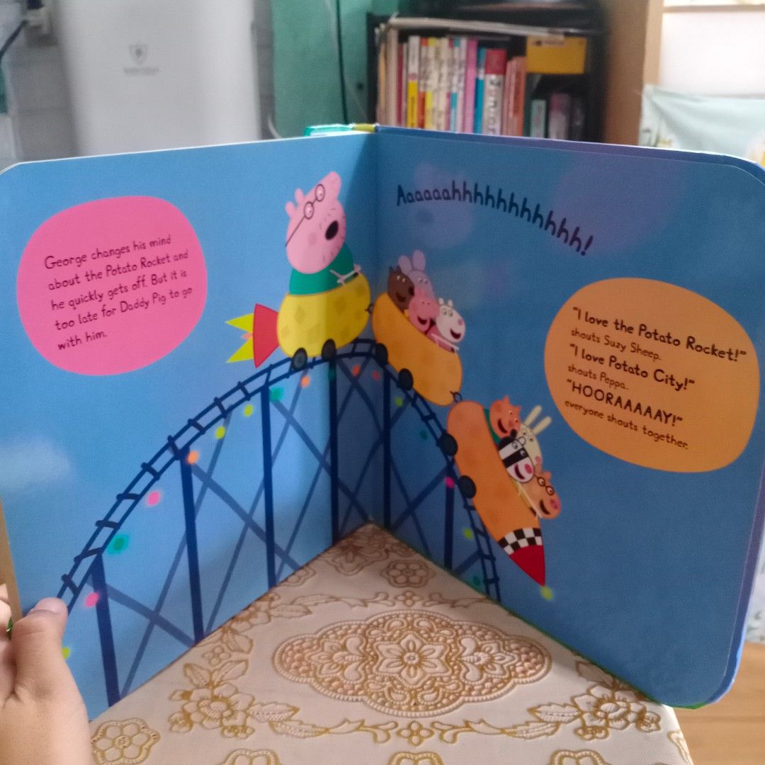 Peppa s Big Day Out B Big Boardbook Hobbies Toys Books Magazines peppa-s-big-day-out-b-big-boardbook-hobbies-toys-books-magazines