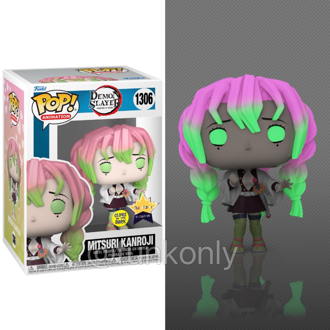 PO] Demon Slayer: Kimetsu no Yaiba Pop! Vinyl Figures - Mitsuri Kanjiro # 1306 Glow in the Dark GITD Fundom Exclusive SE Anime, Hobbies & Toys, Toys  & Games on Carousell