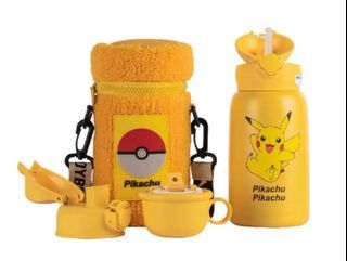 Pokemon 500ml Tritan Water Bottle Pikachu