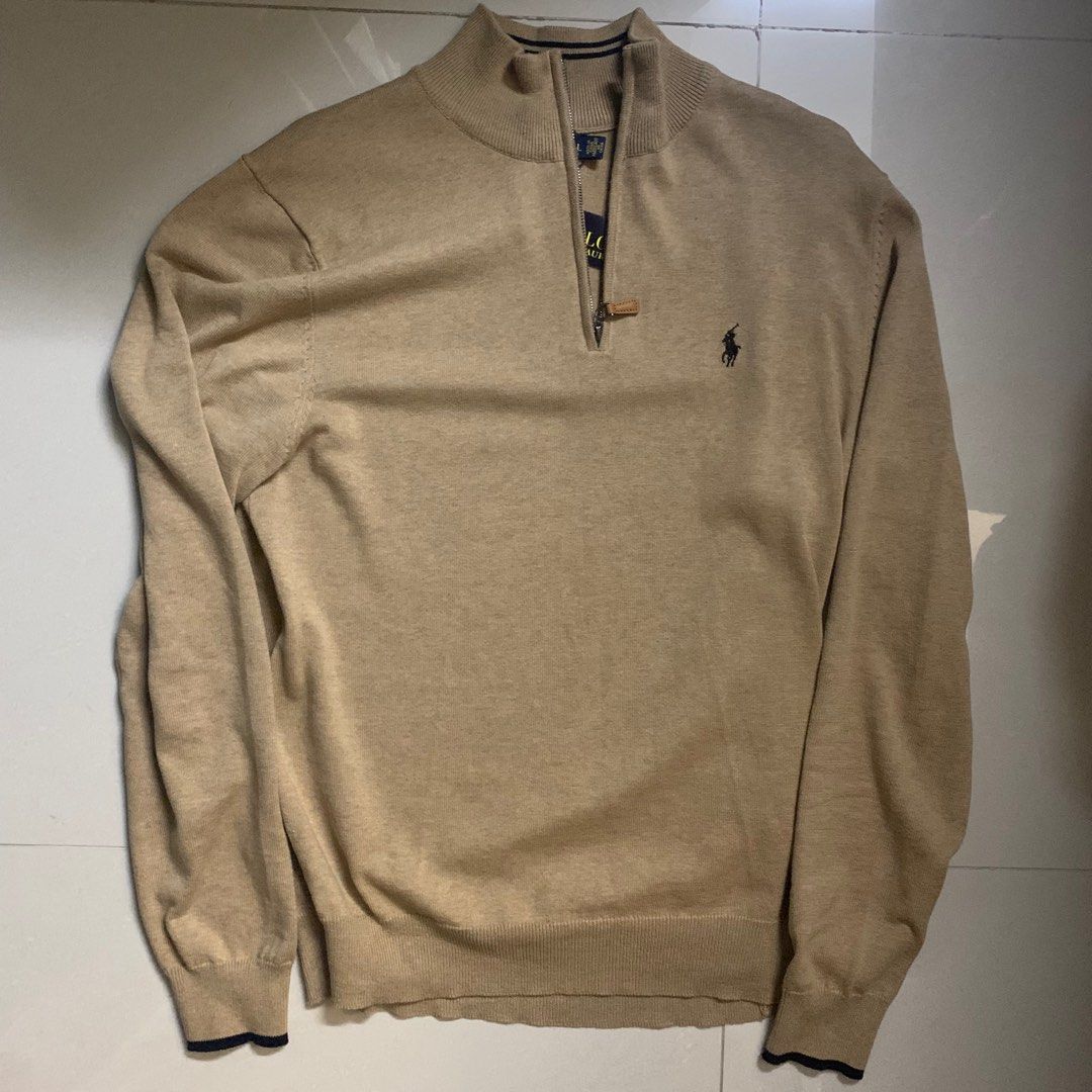 Ralph lauren zip up jumper outlet