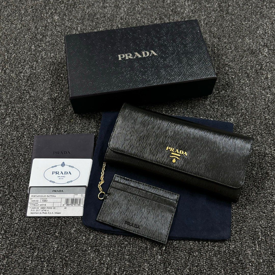 Portafoglio prada sale