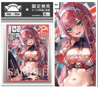 Preorder - Foil 02 Darling in the Franxx Anime card sleeve for Pokemon Yugioh Vanguard MTG Weiss Duel Master Digimon One Piece Union Arena