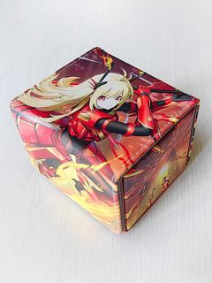 PU Sky Striker Yugioh Anime Deckbox for Pokemon Yugioh Vanguard Battle Spirits MTG Weiss Duel Master Digimon Z/X Flesh and blood One Piece Union Arena UA