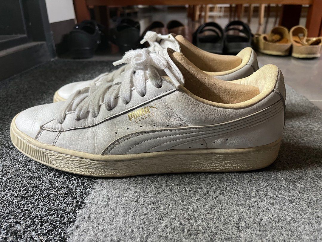 Puma basket cream outlet