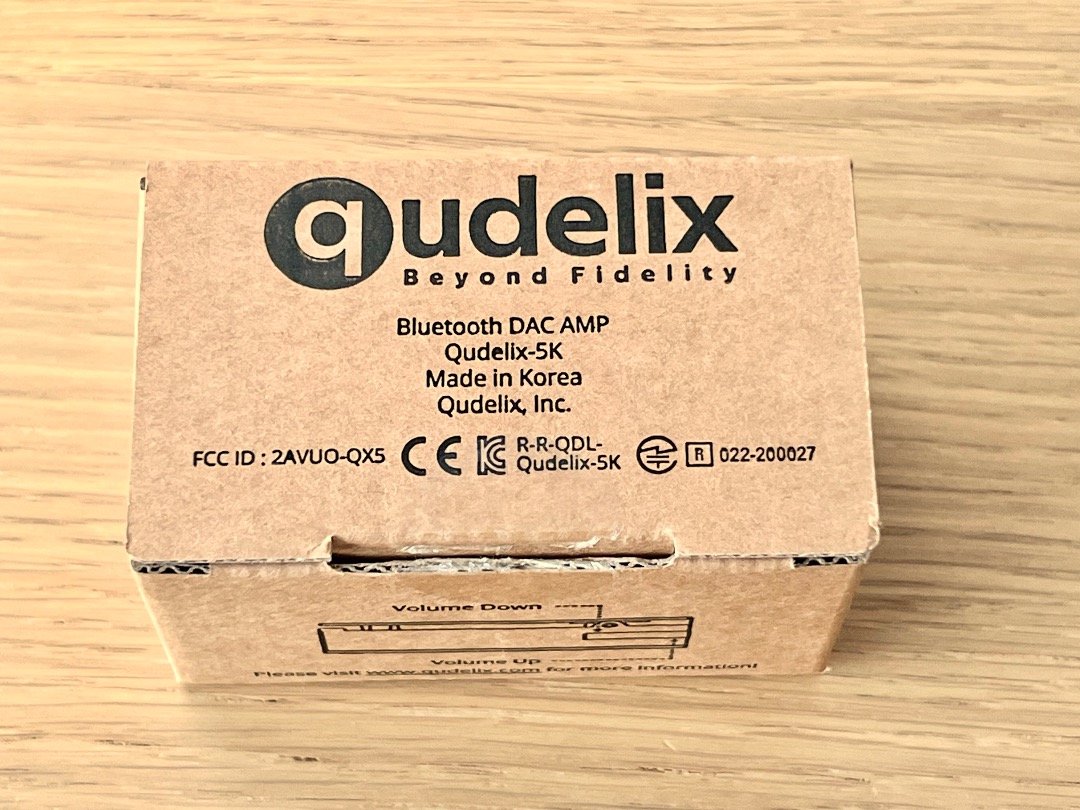 Qudelix 5K Bluetooth USB DAC AMP with LDAC, aptX Adaptive, aptX HD, AAC