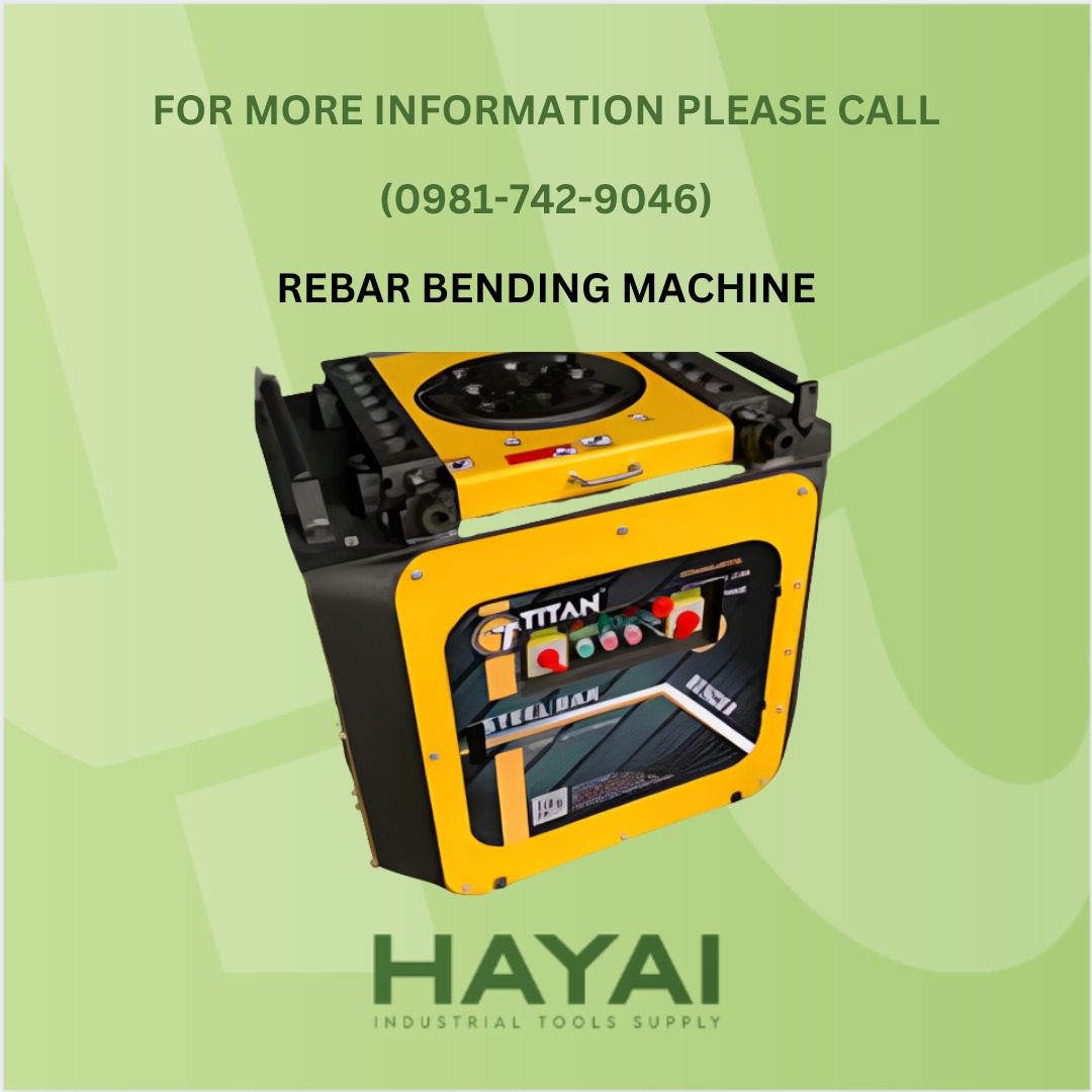 REBAR BENDING MACHINE, Commercial & Industrial, Construction Tools
