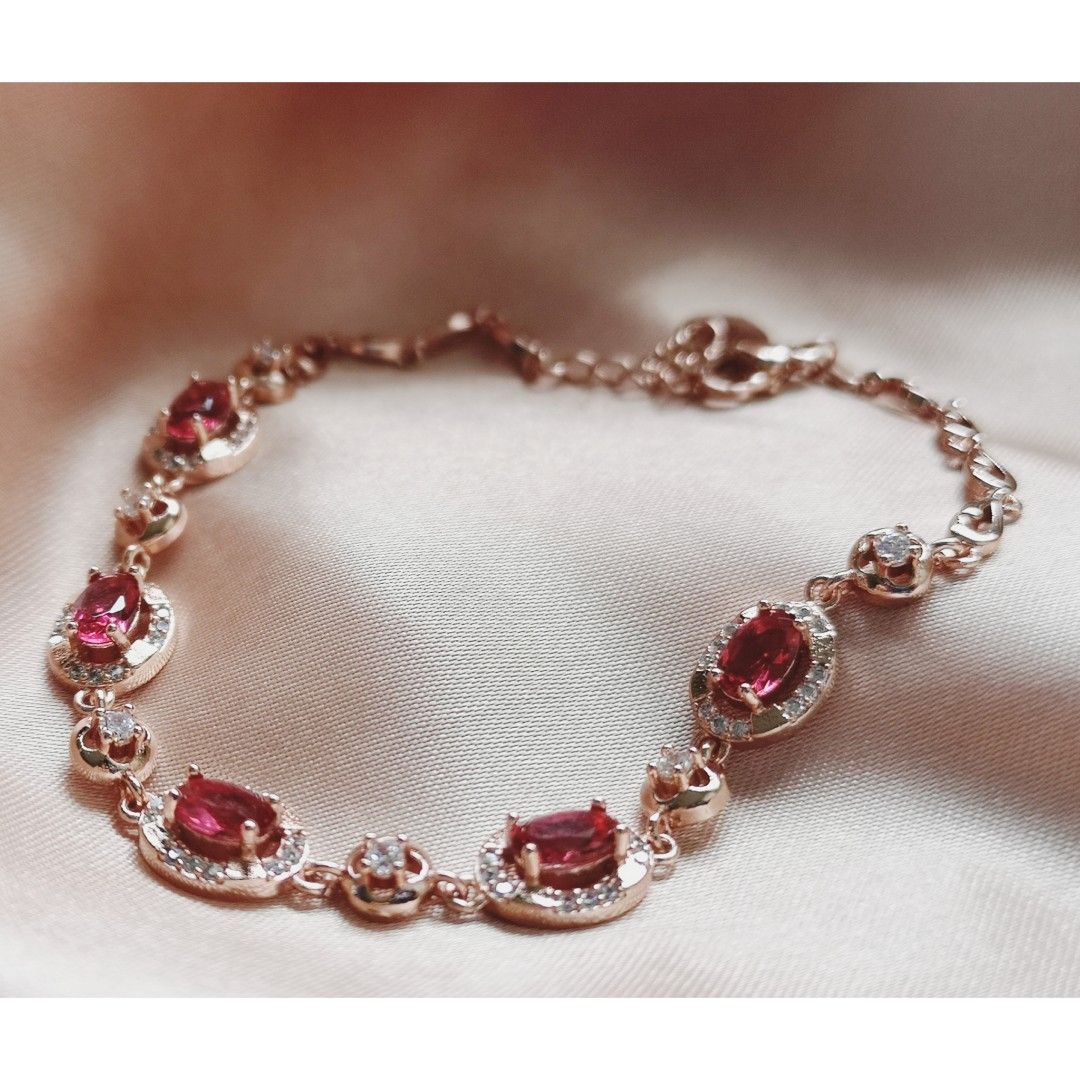 Real ruby bracelet 2025