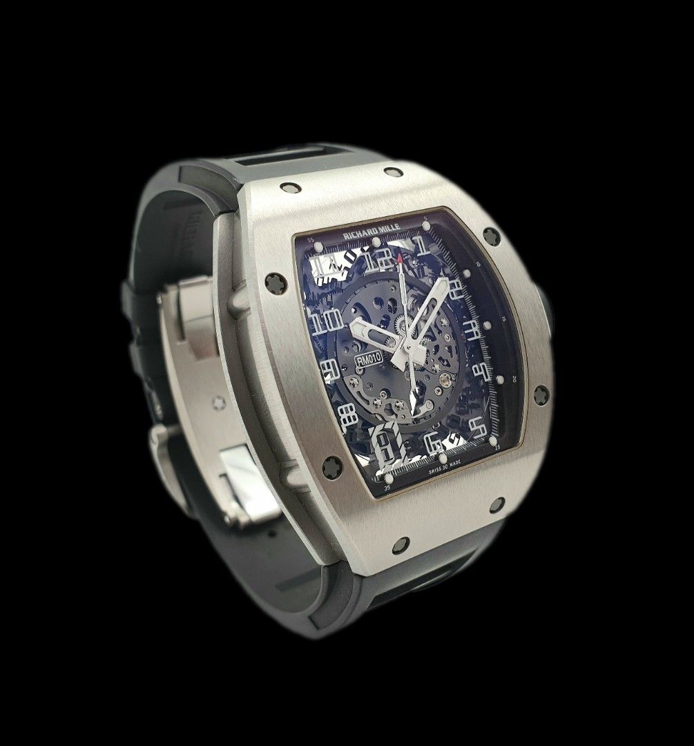 Richard Mille RM10 in Titanium Automatic with Date Complete Set 2023 Serviced Luxury Watches on Carousell