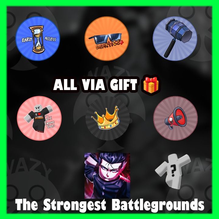 i Used EVERY CHARACTER in The Strongest Battlegrounds.. (Roblox