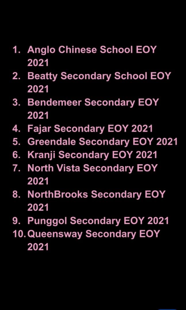 Sec 3 2021 EMath Papers, Hobbies \u0026 Toys, Books \u0026 Magazines, Assessment Books on Carousell