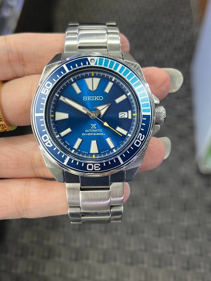 SEIKO PROSPEX SAMURAI BLUE LAGOON LIMITED EDITION MADE IN JAPAN