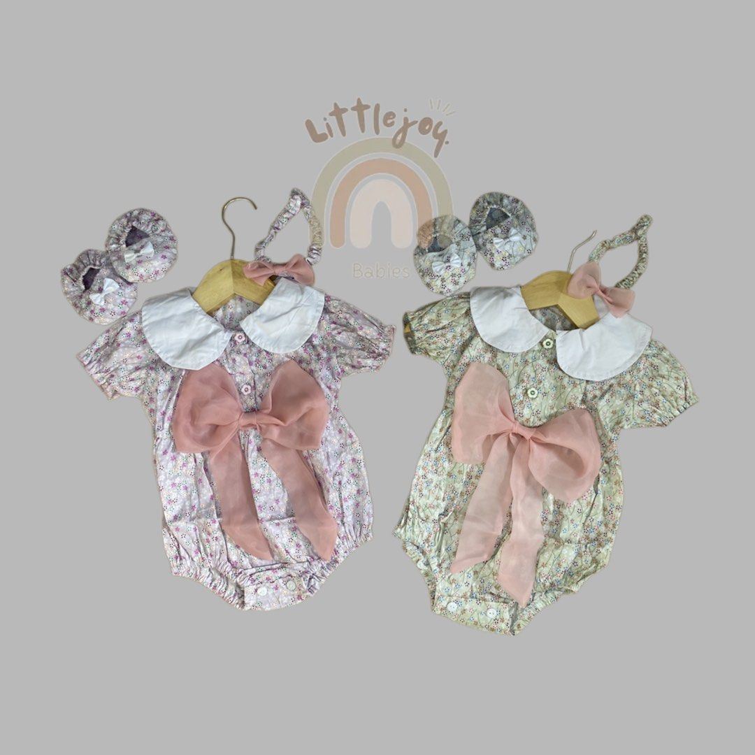 Set romper baju bayi perempuan, Bayi Anak, Baju Bayi di Carousell