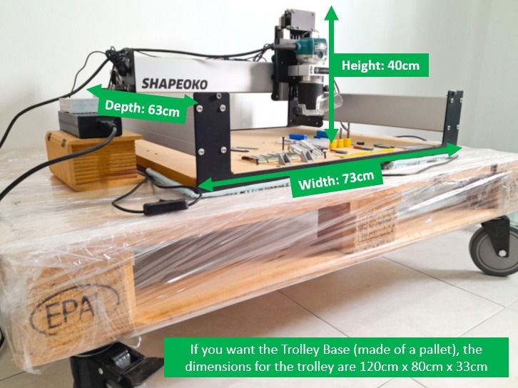 Makita router for shapeoko 3 clearance