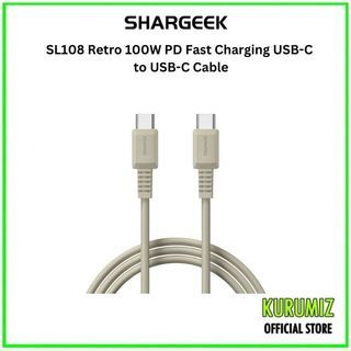 Shargeek SL108 Retro 100W PD Fast Charging USB-C to USB-C Cable