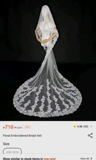 Shein Bridal Veil Unused