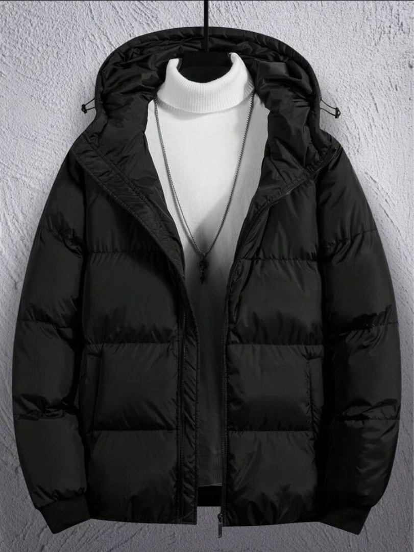 Shein puffer jacket, Men's Fashion, Coats, Jackets and Outerwear on ...