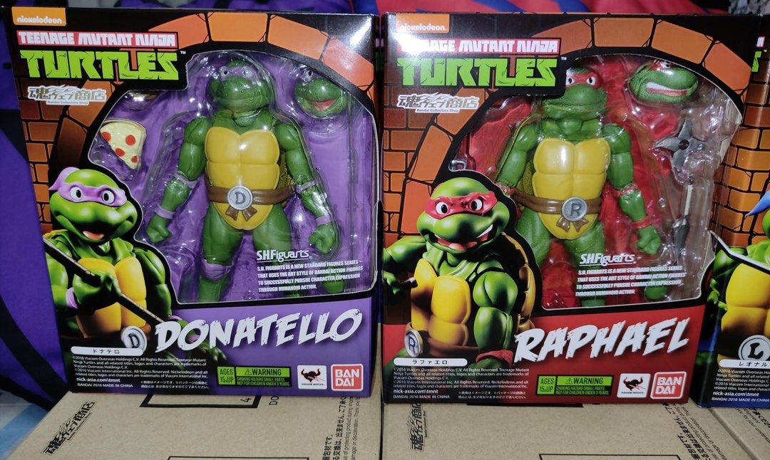 SHF Teenage Mutant Ninja Turtles, Hobbies & Toys, Toys & Games on Carousell