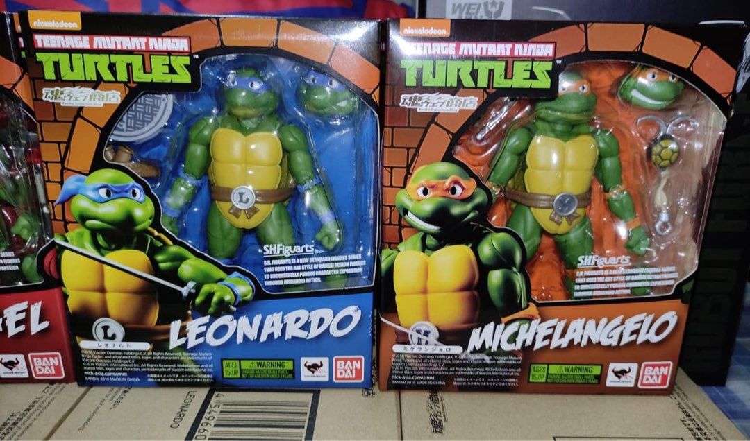 SHF Teenage Mutant Ninja Turtles, Hobbies & Toys, Toys & Games on Carousell