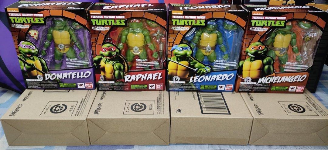 SHF Teenage Mutant Ninja Turtles, Hobbies & Toys, Toys & Games on Carousell