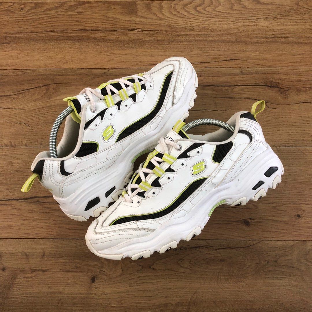 Kasut Skechers D Lites 8.5uk RM65, Men's Fashion, Footwear, Sneakers on  Carousell