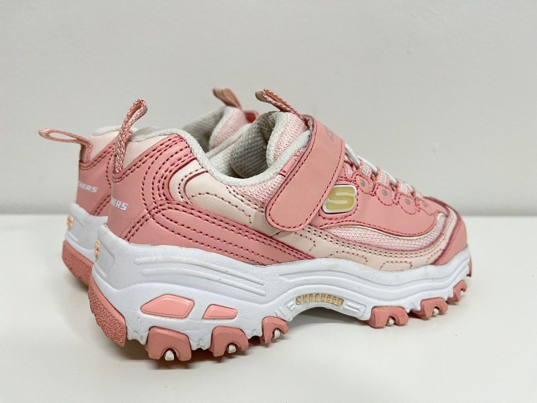 Skechers kids pink deals