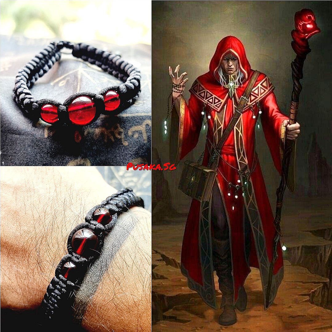 SPECIAL EDITION Powerful Red Khodam Dewa King Uari Gemstone