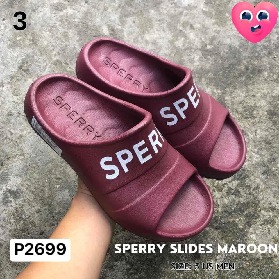 sperry foam slides