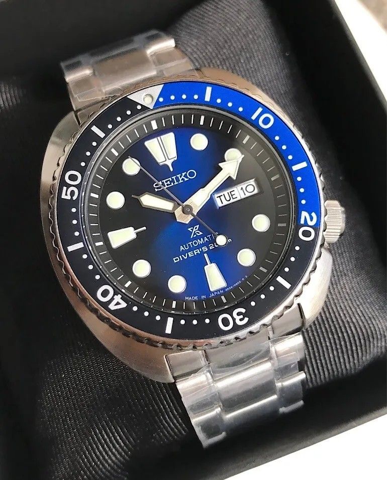 SRPC25J1 Prospex Turtle Automatic Diver Deep Blue Japan Made Watch Men s Fashion Watches Accessories Watches on Carousell