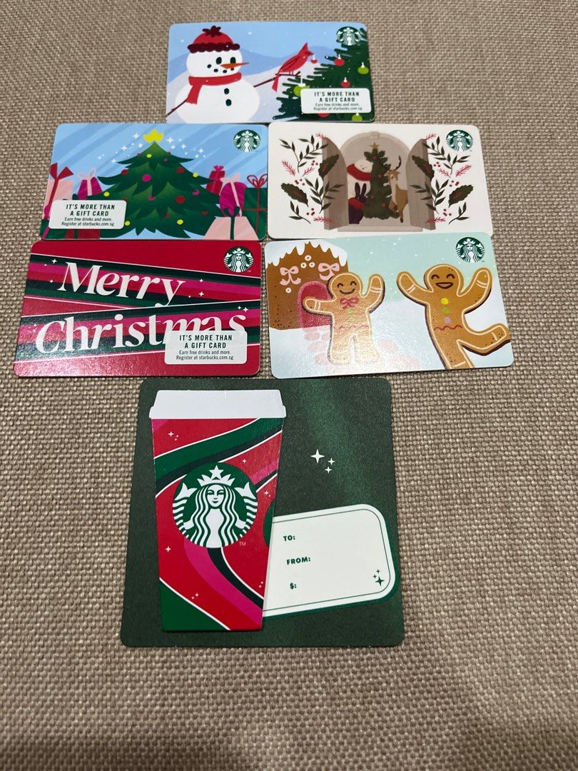  Starbucks $10 Gift Cards (4-Pack) : Gift Cards