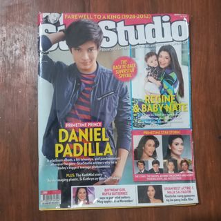 StarStudio Daniel Padilla Magazine August 2012
