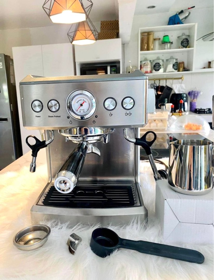 Stirling espresso machine/ affordable espresso machine, TV & Home Appliances, Kitchen Appliances