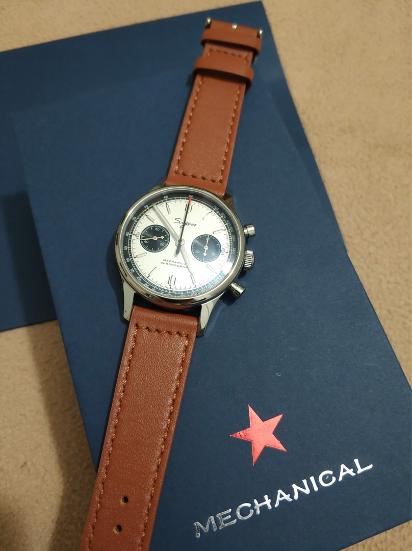 Sugess 40mm Chronograph ST1901, Men's Fashion, Watches & Accessories ...