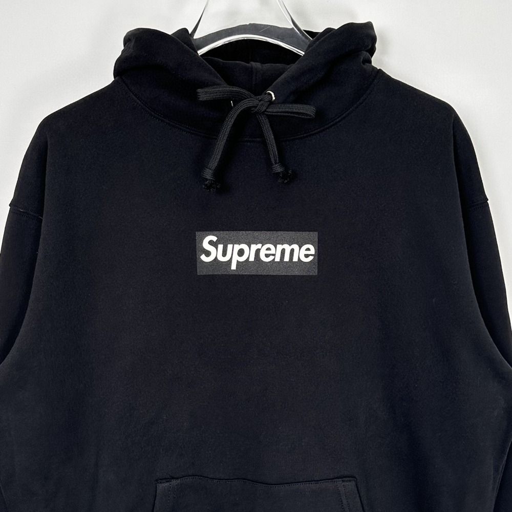 SUPREME FW23 SEOUL BOX LOGO HOODED SWEATSHIRT S-XL, 名牌, 服裝