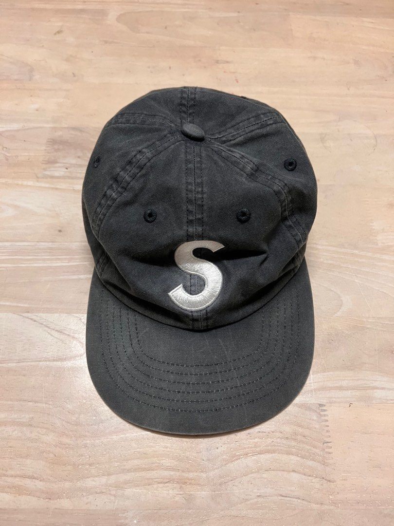 Supreme gore tex s logo 6 panel black deals