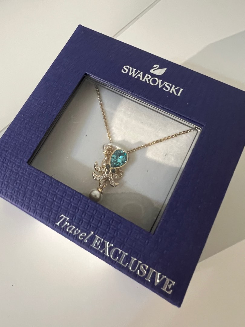Swarovski Necklace Ocean Octopus Gold Women s Fashion Jewelry