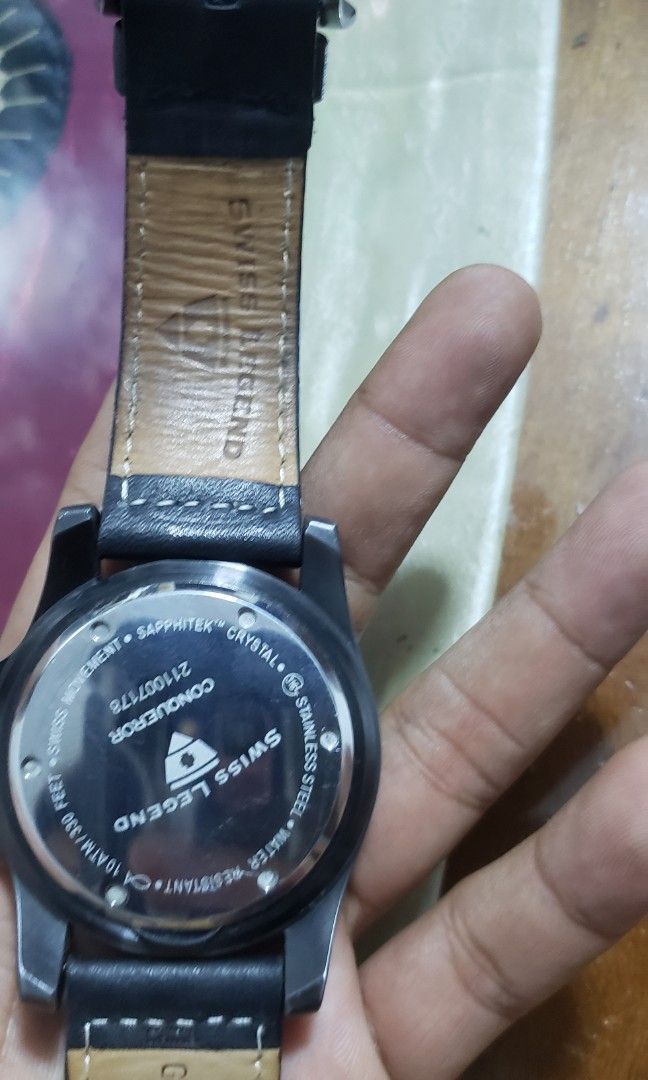 Swiss legend conqueror watch on sale