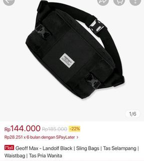 Tas Selempang Pria New with Tag