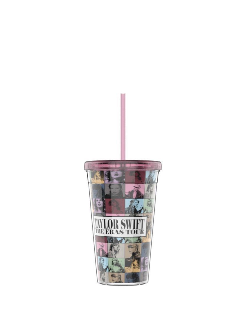 Taylor Swift The Eras tumbler with lid and straw