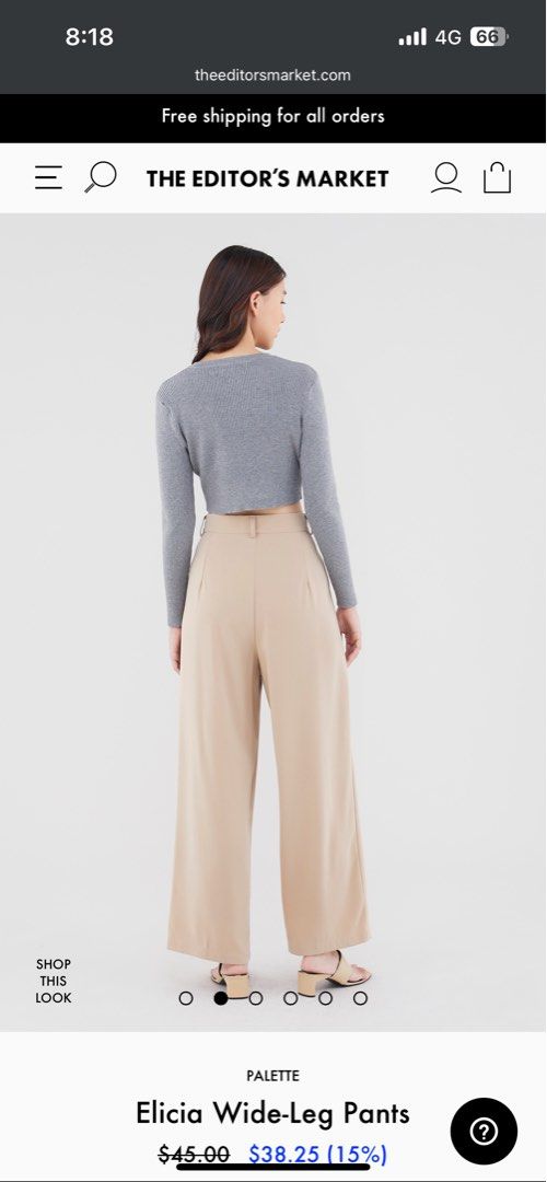 Omyra Belted Pants  The Editor's Market