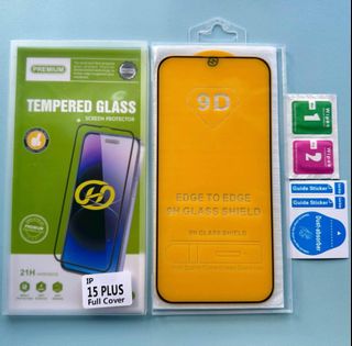 Tempered Glass + Screen Protector for iPhone 15 Plus - elago