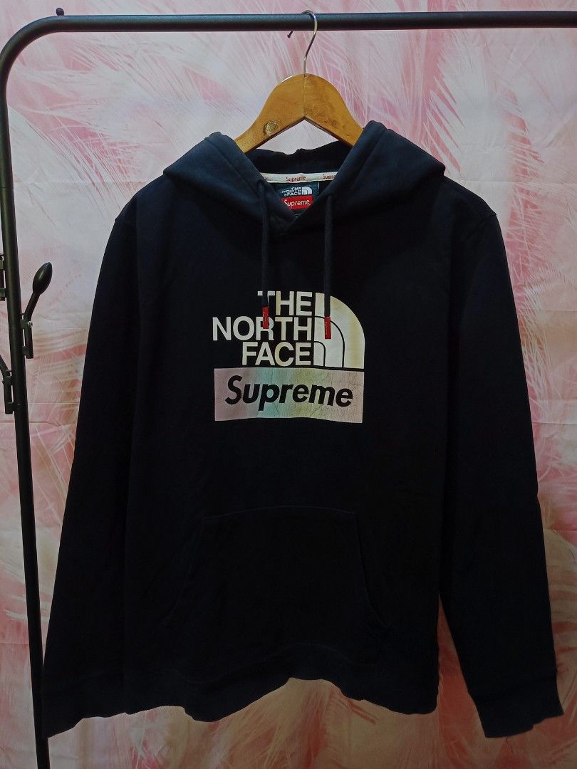 North face x supreme sale hoodie