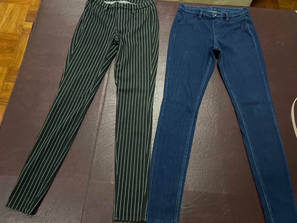 UNIQLO jeggings, Women's Fashion, Bottoms, Other Bottoms on Carousell